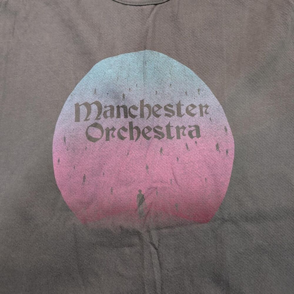 Manchester Orchestra - Men's Grey Sweatshirt Size XXL Like New